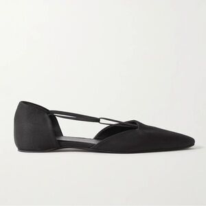 Toteme The T-strap faille point-toe flats